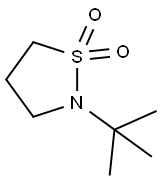 N-T-BUTYL-1,3-PROPANESULTAM 结构式