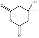 3-羟基-3-甲基戊二酸酐 结构式