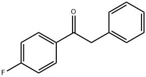 4'-氟-2-苯基苯乙酮 结构式
