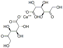 5-酮-D-葡萄糖酸半钙盐 结构式