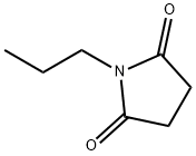 1-Propyl-2,5-pyrrolidinedione 结构式