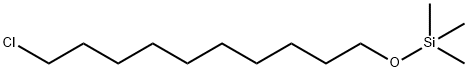 [(10-Chlorodecyl)oxy]trimethylsilane 结构式