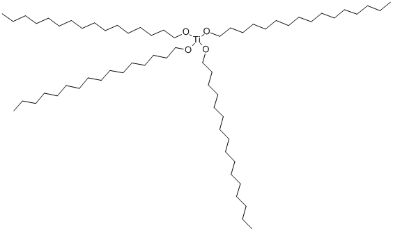 titanium(4+) hexadecan-1-olate 结构式