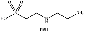 2-[(2-氨基乙基)氨基]乙磺酸钠盐 结构式