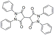 1,1',2,2'-Tetraphenyl-(4,4'-bipyrazolidine)-3,3',5,5'-tetrone 结构式
