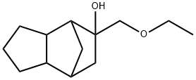 5-(ethoxymethyl)octahydro-4,7-methano-1H-inden-5-ol 结构式