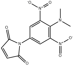 N-(4-二甲基氨基-3,5-二硝基苯)马来酰亚胺 结构式