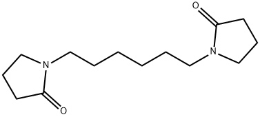 1,1'-hexamethylenebis(pyrrolidin-2-one) 结构式