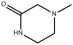 1-甲基-3-氧代哌嗪 结构式