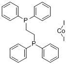 二碘(双(二苯基膦)乙烷)钴(II) 结构式