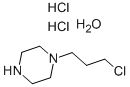 1-(3-氯丙基)哌嗪二盐酸盐半水合物 结构式