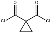 1,1-Cyclopropanedicarbonyl dichloride (9CI) 结构式