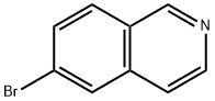 6-溴异喹啉 结构式