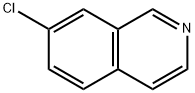 7-氯异喹啉 结构式