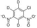 2,4-二硝基氯苯-D3氘代 结构式