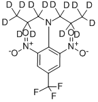 氟乐灵-D14 结构式