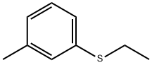 1-(Ethylthio)-3-methylbenzene 结构式