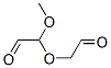 Methoxy(2-oxoethoxy)acetaldehyde 结构式