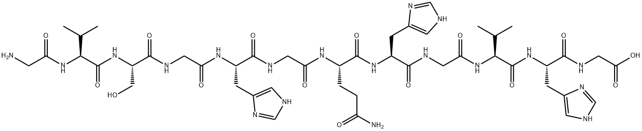 丽蝇抗病毒肽 结构式