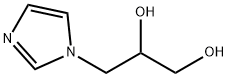 3-(1H-咪唑-1-基)丙烷-1,2-二醇 结构式