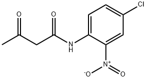 N-(4-氯-2-硝基苯基)-3-氧代-丁酰胺 结构式