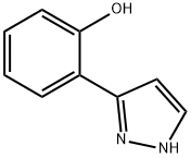 2-(1H-吡唑-3-基)苯酚 结构式