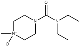 diethylcarbamazine N-oxide 结构式