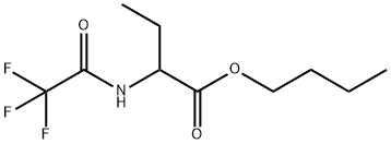 2-[(Trifluoroacetyl)amino]butanoic acid butyl ester 结构式