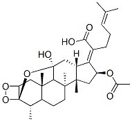 3,11-diketofusidic acid 结构式
