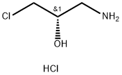 (S)-1-氨基-3-氯-2-丙醇盐酸盐 结构式