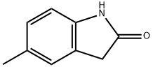 5-甲基-2-吲哚酮 结构式