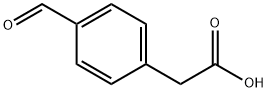 2-(4-甲酰基苯基)乙酸 结构式