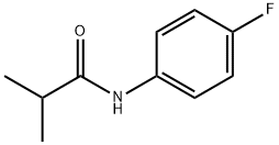 N- (4 - 氟苯基)异丁酰胺 结构式