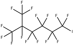 全氟异庚基碘化物 结构式