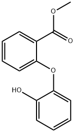 2-(2-Hydroxyphenoxy)benzoic acid methyl ester 结构式