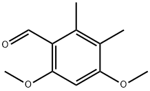 2,4-Dimethoxy-5,6-dimethylbenzaldehyde 结构式