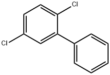 2,5-二氯联苯 结构式