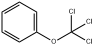 (三氯甲氧基)苯 结构式