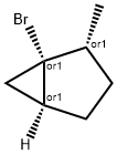 Bicyclo[3.1.0]hexane, 1-bromo-2-methyl-, (1-alpha-,2-alpha-,5-alpha-)- (9CI) 结构式