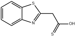 2-Benzothiazoleethanethioicacid(9CI) 结构式