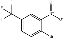 4-溴-3-硝基三氟甲苯 结构式