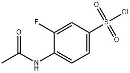 4-Acetamido-3-fluorobenzene-1-sulfonylchloride