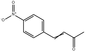 4-(对硝基苯)-3-丁烯酮-2 结构式