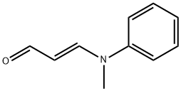 E-3-(methyl Phenyl Amino)-2-Propenal  结构式