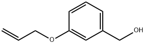 3-(丙-2-烯-1-基氧基)苯基]甲醇 结构式
