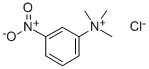 N,N,N-trimethyl-3-nitroanilinium chloride 结构式