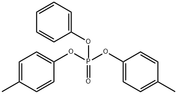 phenyl di(p-tolyl) phosphate 结构式