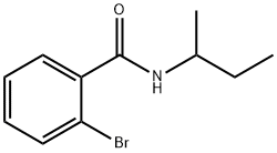 N-SEC-丁基-2-溴苯甲酰胺 结构式
