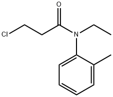 3-chloro-N-ethyl-N-(2-methylphenyl)propanamide