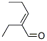 2-Ethyl-2-pentenal 结构式